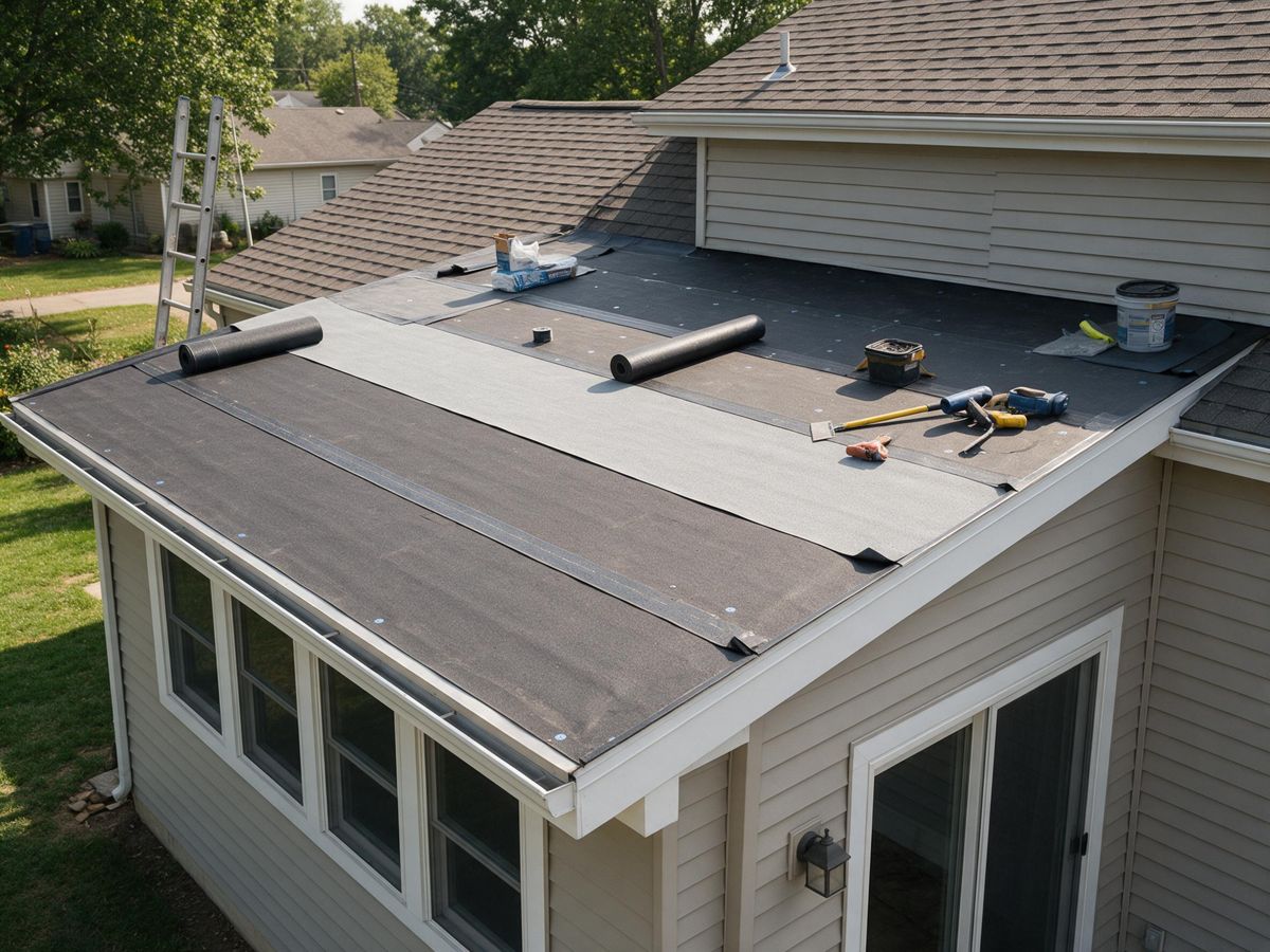 roofing project in Waunakee, WI